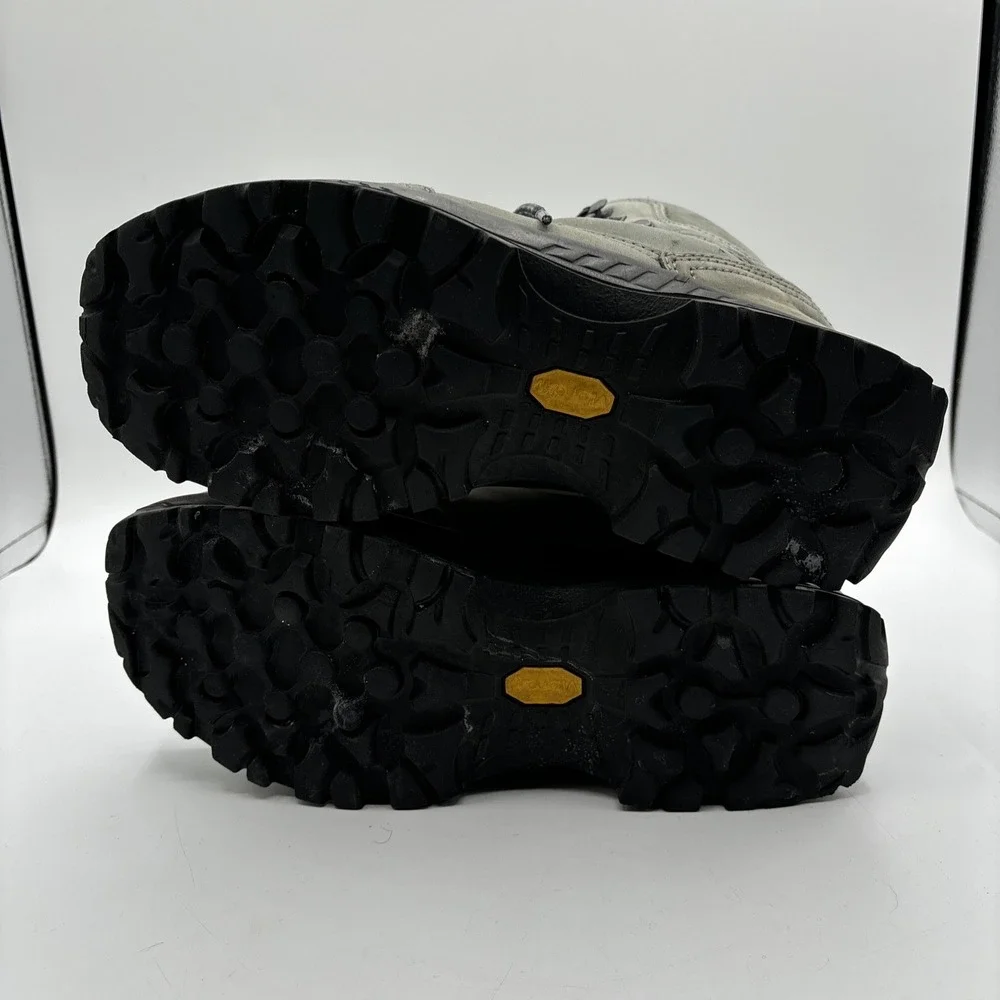 Hanwag Alta Bunion Lady Hallux Women's 7 Boots Green Leather Hiking Vibram Sole